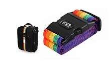 Luggage Strap with Combination Lock, Keep your belongings safe whilst travelling