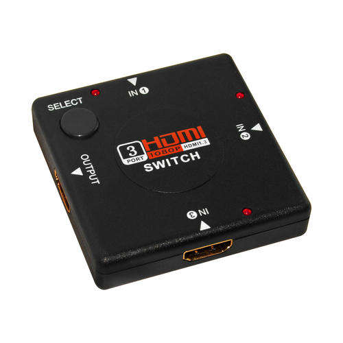 HDMI 3 Input Auto Switch Hub Switcher Splitter Box