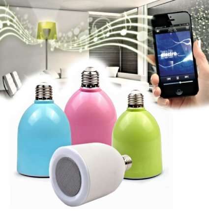 LED Globe with Built In Bluetooth Speaker