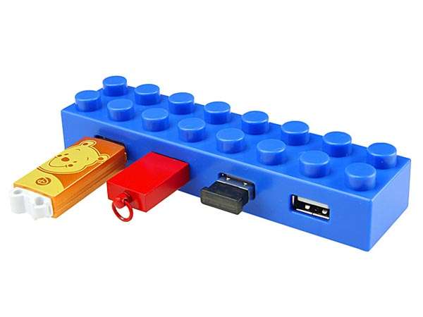 USB 4 Port Lego Hub