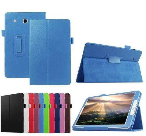 Leather Stand Case Cover for Samsung Tab E T560