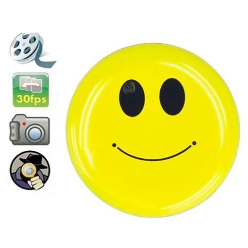 Smiley Face Spy Camera with MP3 Player
