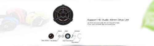 MX33 Wireless Bluetooth 4.1 Headset with Microphone and Micro SD Card Slot
