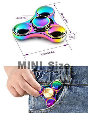 Rainbow Metal EDC Hand Spinner