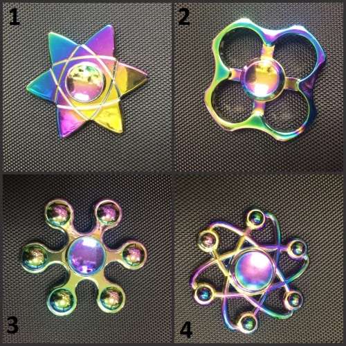 Rainbow Metal EDC Hand Spinner