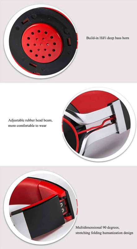 EP16 Extra Bass Stereo On ear Headset Headphones with Mic