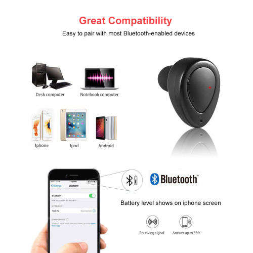Mini TWS K2 Twins True Wireless Bluetooth Stereo Headset In-ear Earphone