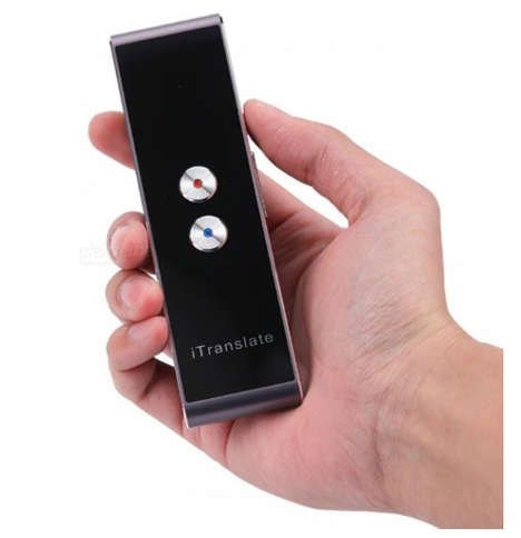 #LOCAL STOCK#VESKYS Languages Intelligent Translator,Portable Bluetooth Mutual Translation-IOS Andro