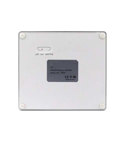 "Local Stock" Bluetooth Numeric Keypad, Aluminum Wireless with Screen Built
