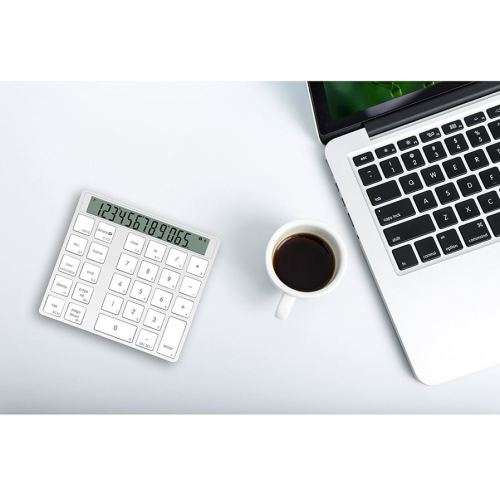 "Local Stock" Bluetooth Numeric Keypad, Aluminum Wireless with Screen Built