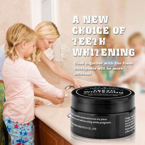 Activated Charcoal Teeth Whitening Powder