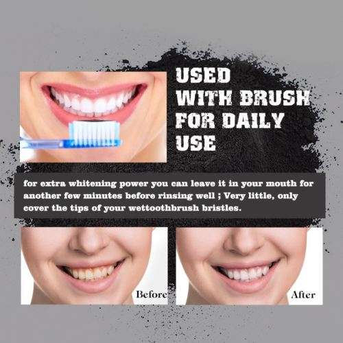 Activated Charcoal Teeth Whitening Powder