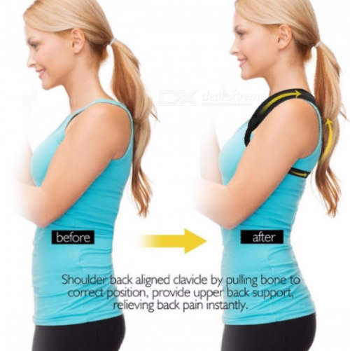 Upper Back Posture Corrector, Clavicle Support Belt, Back Slouching Corrective Posture Correction