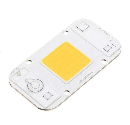 COB LED Chip Floodlight Spotlight AC220-240V - 50W Warm White