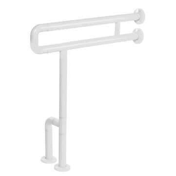 Bathroom Handrail Toilet Shower Handicap Grab Bar Rails Handle Elderly Support (COLOR: WHITE)