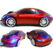 USB Ferrari Car Mouse