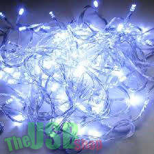10M LED Fairy Lights!! Total of 100 Bulbs Per 10M!! Available in Blue, Red, White & Multi Color!!