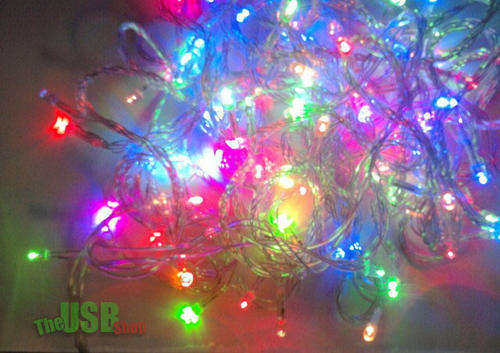 10M LED Fairy Lights!! Total of 100 Bulbs Per 10M!! Available in Blue, Red & Multi Color!!