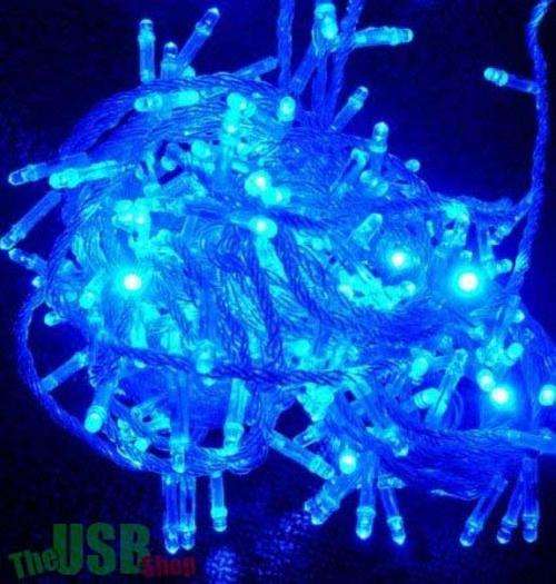 10M LED Fairy Lights!! Total of 100 Bulbs Per 10M!! Available in Blue & Red!!