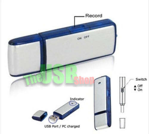 USB Voice Recorder!! 4gb Flash Drive with Built In VOICE RECORDER!! Limited Stock!! Local!!