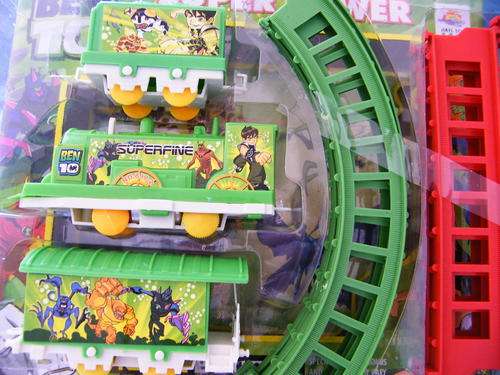 BEN 10 TRAIN SET - BRILLIANT GIFT FOR FIRST TRAIN SET