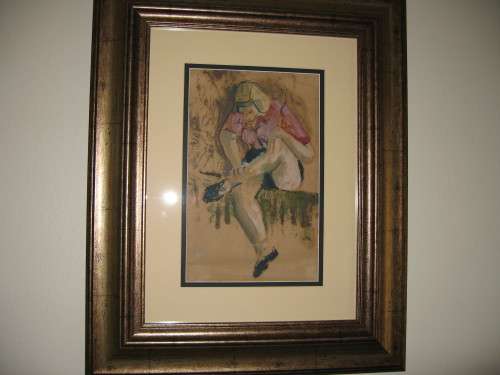 DOUGLAS PORTWAY   OIL/MIXED MEDIA PAINTING