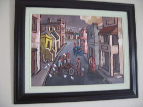 Emile Cronje Oil Painting `District 6`