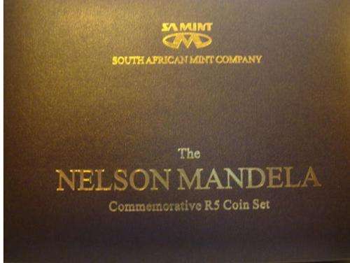 Nelson Mandela Commemorative R5 Twin Coin Set