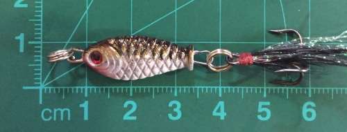 LED WEIGHT SPINNER FISH SHAPE