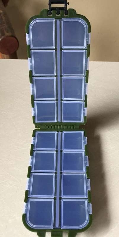 FISHING GEAR BOX - GREEN.