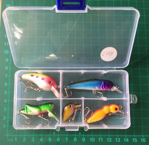 5 SET ASST. CRANK BAIT LURES