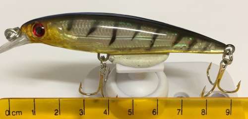 CLEAR MINNOW CRANK BAIT LURES