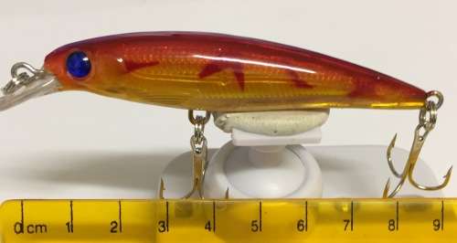CLEAR MINNOW CRANK BAIT LURES