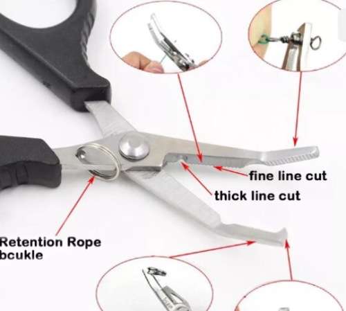 BRAID CUTTING SCISSOR PLIERS