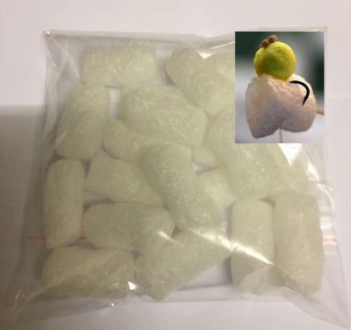 20 PCS PVA DISOLVABLE PRESENTATION NUGGETS - WHITE