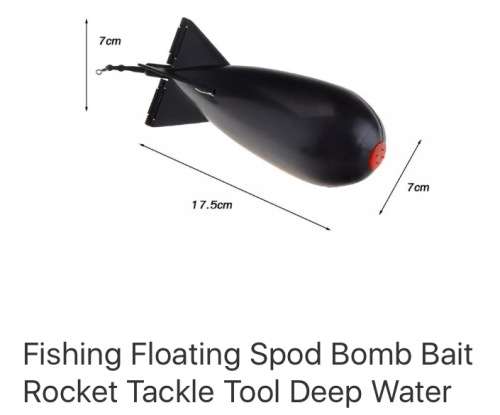 SPOD BOMB / ROCKET - BLACK