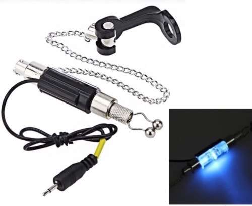 BLUE - S/STEEL ILLUMINATED HANGER SWING ALRM INDICATOR
