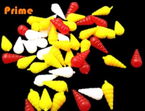 30PCS SOFT FLOATING MAGGOTS - 3 COLOUR -