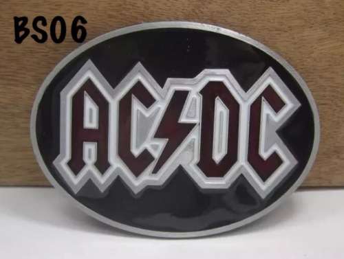 BS06 - BELT BUCKLE / MUSIC - AC/DC