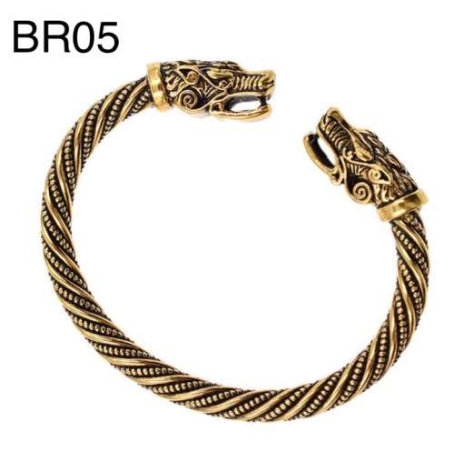 BR05 - P/BRASS BRACELETS - DRAGON