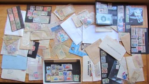 World Unsorted & Unchecked - Treasures - 50 x Stamp Packs **R1 Start**
