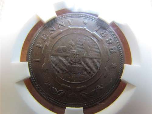 ZAR KRUGER PENNY - GREAT DETAIL 1898 - 119 YEARS OLD