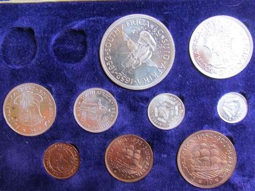 SA UNION PROOF SET - IN SA MINT BOX - GETTING SCARCE