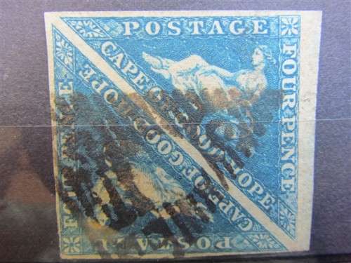 Cape Triangular 4d Pair ***Margin all Round***Very Fine Condition***Scarce