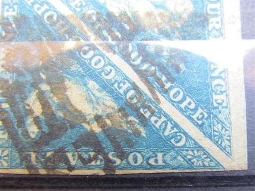 Cape Triangular 4d Pair ***Margin all Round***Very Fine Condition***Scarce