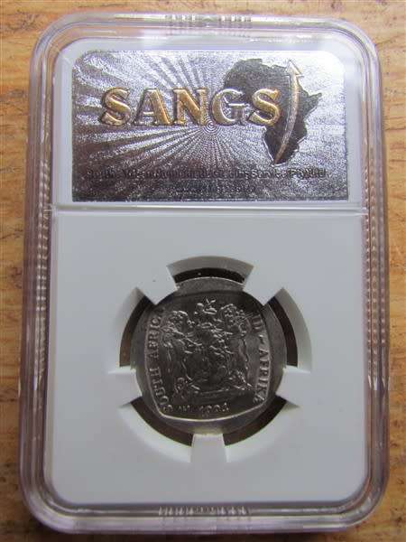 MS62 Graded President Inaug. R5 coin + small stamps bundle @@ R1 START @@
