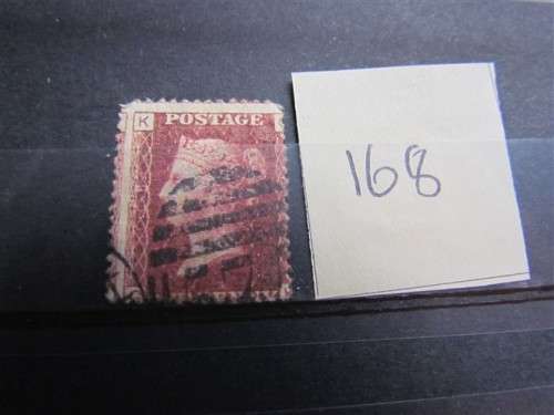 Penny Red - Plate No 168 - Early Victorian - High Value @ Low Start