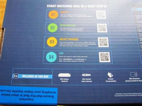 EXPLORA DSTV DECODER - BRAND NEW - SEALED IN BOX - LOW START