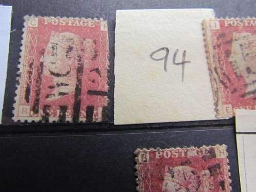 Penny Reds on Stock Card **All for 1 Bid**CRAZY LOW START**