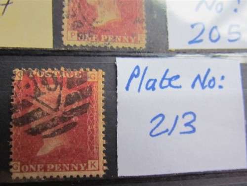 Penny Reds on Stock Card **All for 1 Bid**Low Start**